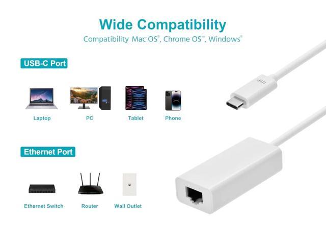 Monoprice Select Series USB-C to Gigabit Ethernet Adapter