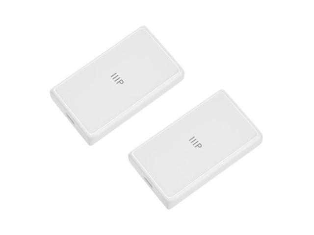 Monoprice 2-Pack 35W Ultra Slim USB-C GaN Charger - Fast Charge, Foldable, PD3.1 & PPS