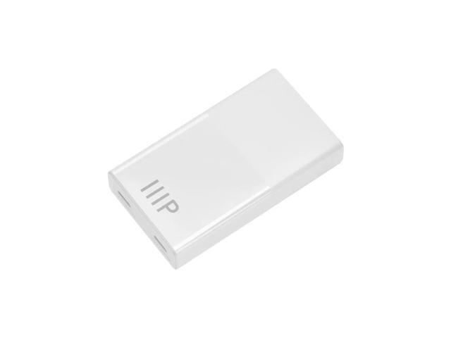 Monoprice 65W Dual-Port USB-C PD3.0 Flat Wall Charger