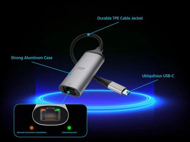 Monoprice USB-C to 5Gbps Ethernet Adapter