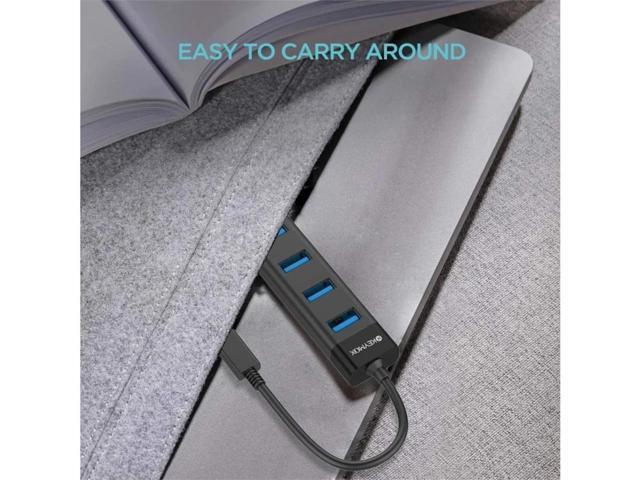 4-Port USB-C to USB 3.0 Type-A Hub