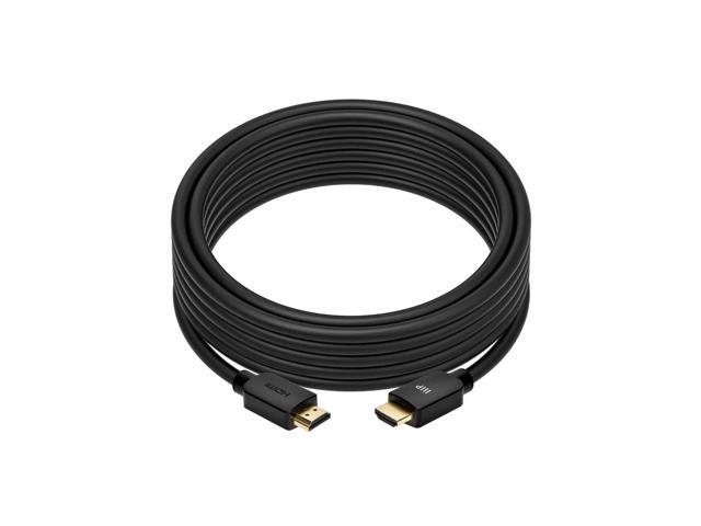 Monoprice 8K Certified Ultra High Speed HDMI Cable - 8K60Hz, 4K120Hz, 48Gbps, HDR, VRR, VW-1 Rated, 20ft, Black