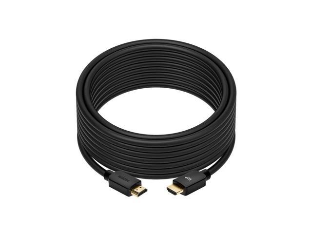Monoprice 8K Certified Ultra High Speed HDMI Cable - 8K60Hz, 4K120Hz, 48Gbps, HDR, VRR, VW-1 Rated, 25ft, Black