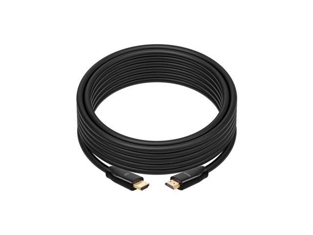 Monoprice 4K Certified High Speed HDMI Cable - 4K60Hz, 18Gbps, HDR, CL2 Rated, 20ft, Black