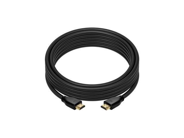 Monoprice 8K Certified Ultra High Speed HDMI Cable - 8K60Hz, 4K120Hz, 48Gbps, HDR, VRR, CL2 Rated, 15ft, Black