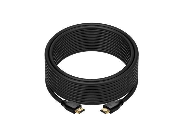 Monoprice 8K Certified Ultra High Speed HDMI Cable - 8K60Hz, 4K120Hz, 48Gbps, HDR, VRR, CL3 Rated, 25ft, Black