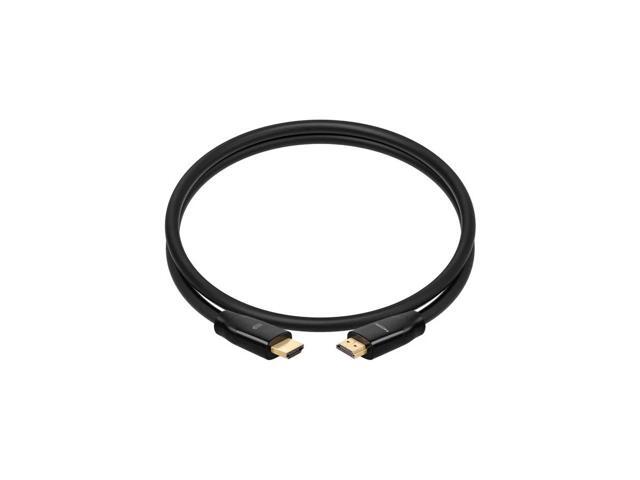 Monoprice 4K Certified High Speed HDMI Cable - 4K60Hz, 18Gbps, HDR, CL2 Rated, 3ft, Black