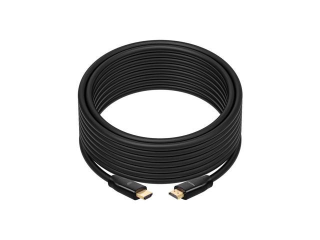 Monoprice 4K Certified High Speed HDMI Cable - 4K60Hz, 18Gbps, HDR, CL2 Rated, 25ft, Black