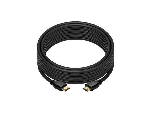 Monoprice 8K Certified Ultra High Speed HDMI Cable - 8K60Hz, 4K120Hz, 48Gbps, HDR, VRR, CL3 Rated, 20ft, Black
