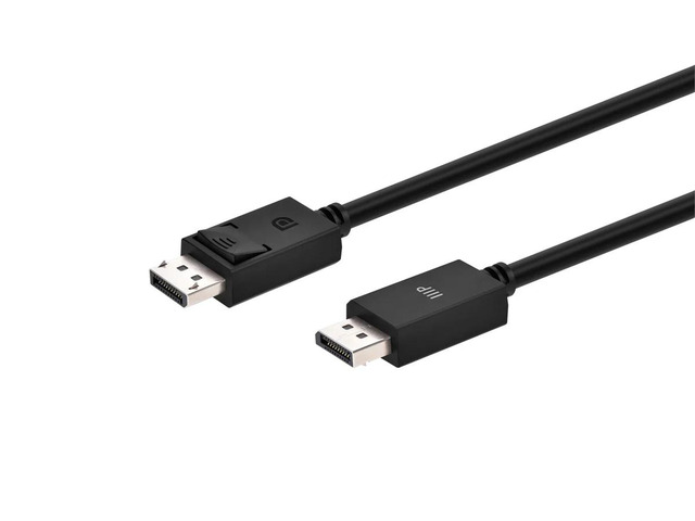 Monoprice DisplayPort 2.1 Cable, 40Gbps, 8K HDR, 4K165Hz, Ultra High-Speed, 1.5ft, Black