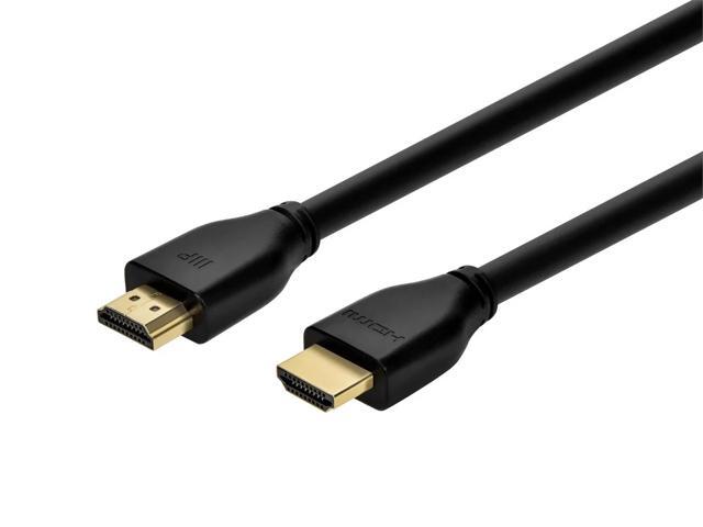 Monoprice 8K Certified Ultra High-Speed HDMI Cable - 8K60Hz, 4K120Hz, 48Gbps, HDR, VRR, CL2 Rated, 3ft, Black