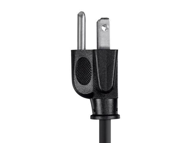 Monoprice 25ft 18AWG Power Cord Cable w/ 3 Conductor PC Power Connector Socket, 10A (NEMA 5-15P to IEC-320-C13)