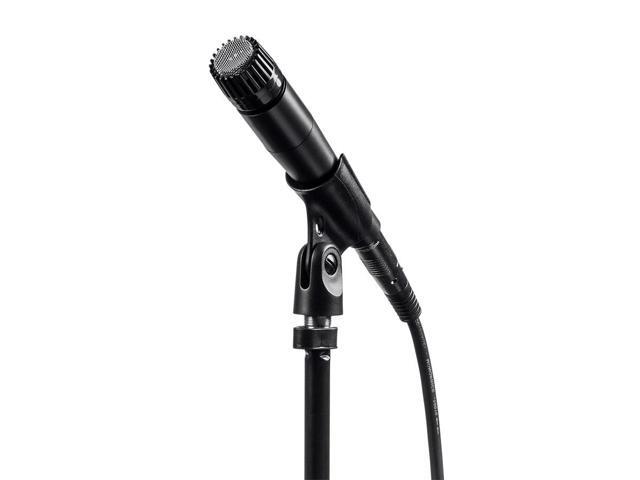 Monoprice Performance Dynamic Instrument Microphone with Clip and Bag, Unidirectional Cardioid Pickup Pattern, For Guitars Amps, Drums, or Horns