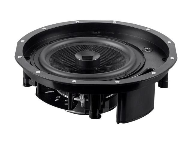 Monoprice Amber 2-Way Carbon Fiber Ceiling Speakers - 8 Inch With Magnetic Grille And Ribbon Tweeter (Pair) - image 2