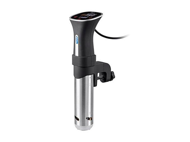 Monoprice Sous Vide Immersion Cooker 800W - Black/Silver With Adjustable Clamp And Digital LED Touch Screen, Easy To Clean - Strata Home Collection