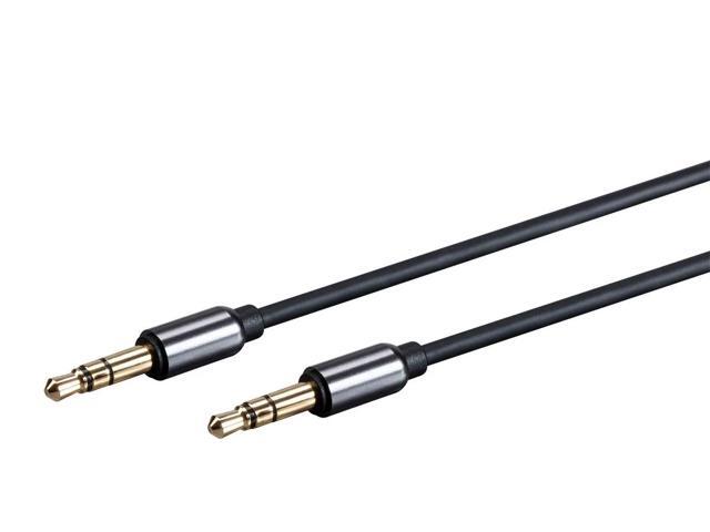 Monoprice Onyx Series Auxiliary 3.5mm TRS Audio Cable, 6ft