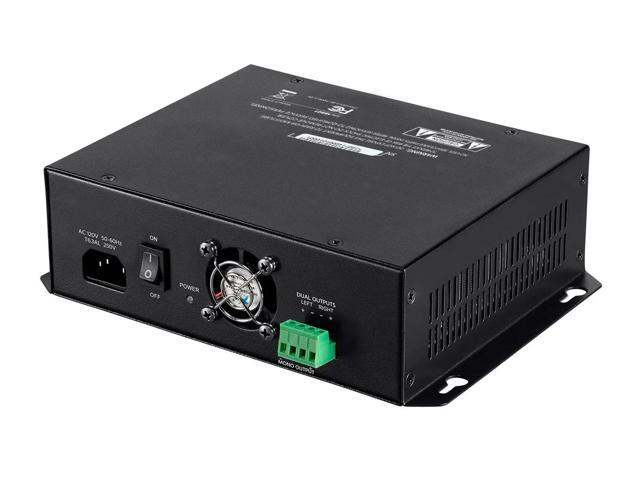 Monoprice Commercial Audio 120W 2ch Mixer Amp (No Logo)