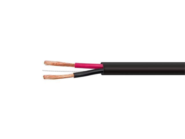 Monoprice Nimbus Series 12 Gauge AWG 2 Conductor CMP-Rated Speaker Wire / Cable - 1000ft UL Plenum Rated, 100% Pure Bare Copper With Color Coded...