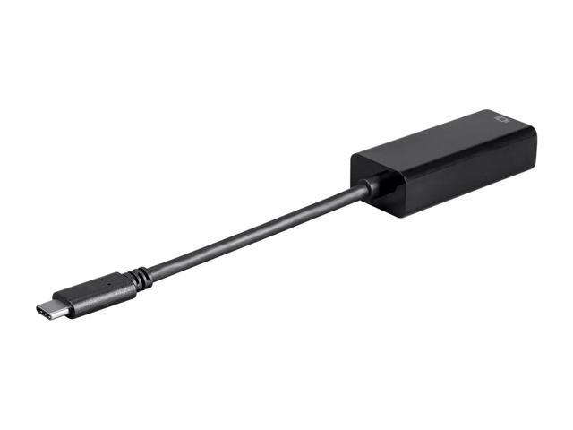 Monoprice USB-C to Mini DisplayPort Adapter - Black Network Adapter, RJ45 - Select Series