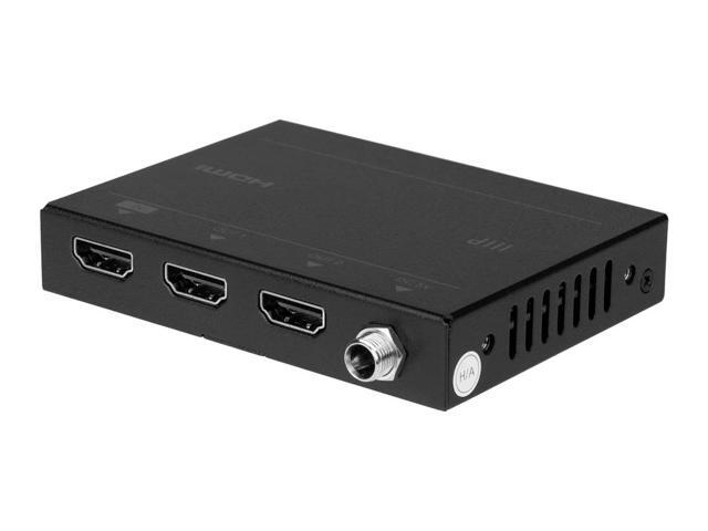 Monoprice Blackbird 4K Pro 1x2 Ultra Slim HDMI Splitter -Black | 4K @ 60Hz HDCP 2.2 Compliant HDR And EDI Detection - image 5