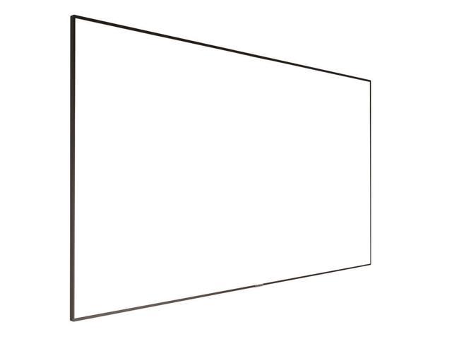 Monoprice 4K Fixed Frame Projection Screen Display - 150in, ISF, Ultra HD, 16:9, No Logo Ideal For Home theater, Business, Movies, Presentations