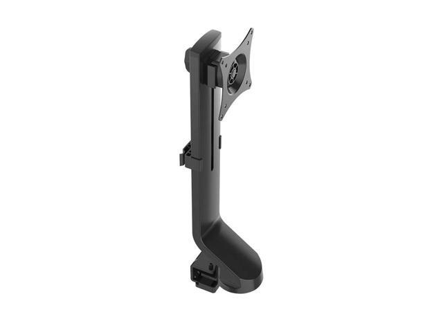 Monoprice Single Monitor Low Profile Flat Clamp Mount - Black Compatible With Screens Up to 32 Inches - Workstream Collection