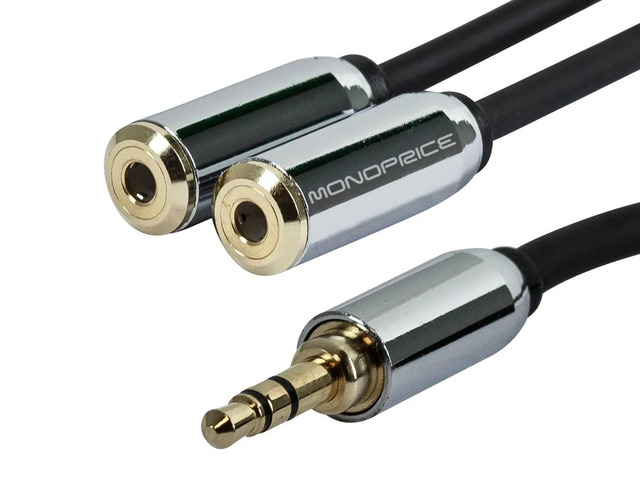 Monoprice 6' 3.5mm Stereo Splitter For Mobile 110145