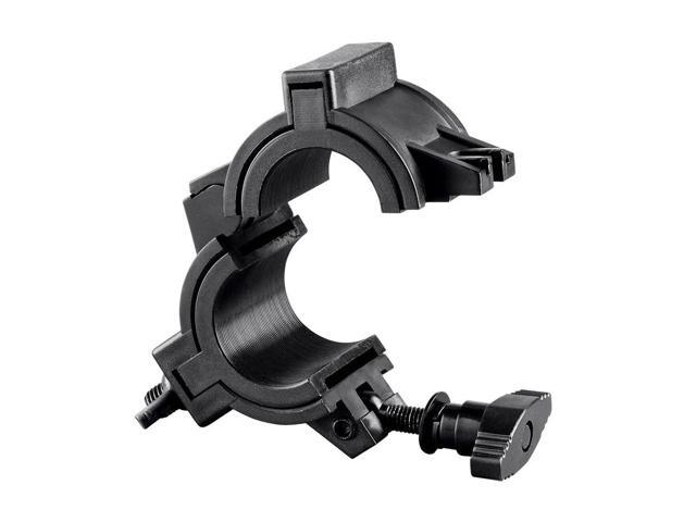 Monoprice ABS Molded O-Clamp Black With Low Profile Mounting, Fits truss diameters of 1', 1.5', and 2' - Stage Right Series