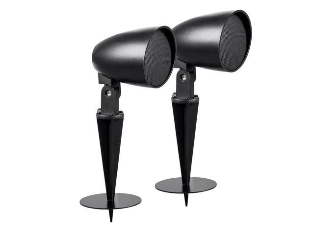 Monoprice Outdoor 2.5-inch Satellite Garden Speaker (pair) - Sycamore Series - image 2
