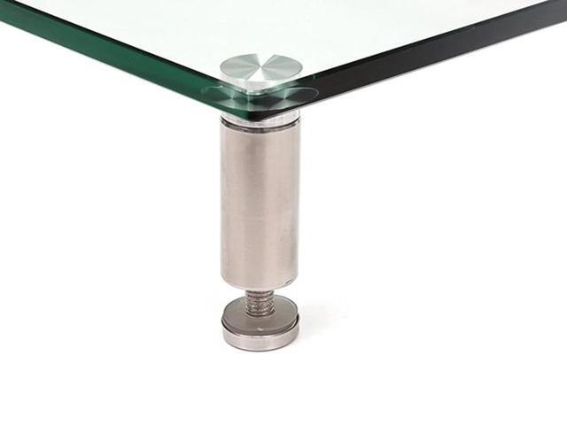 Monoprice Multimedia Desktop Stand 22' x 9.5' - Stand & Riser, Laptop Stand, Desktop TV Stand w/ Height Adjustable Legs - Workstream Collection