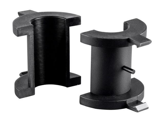 Monoprice ABS Molded O-Clamp Black With Low Profile Mounting, Fits truss diameters of 1', 1.5', and 2' - Stage Right Series