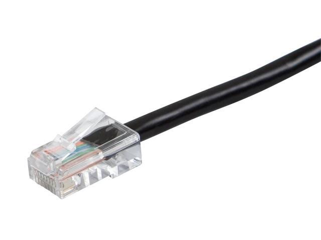 Monoprice Cat6 Ethernet Patch Cable - 50 Feet - Black Network Internet Cord - RJ45, Stranded, 550Mhz, UTP, Pure Bare Copper Wire, 24AWG -...