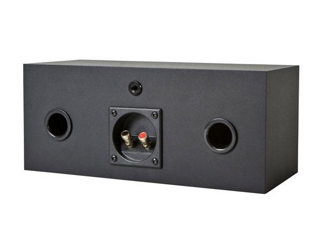 Monoprice Premium Home Theater Center Channel Speaker, Black