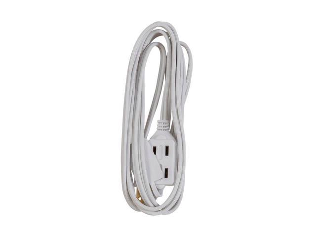 Monoprice 16/2 SPT-2 3-outlet Household Extension Cord - 6 Feet - White Ideal For Small Appliances At Home And For Connecting Holiday Lights photo