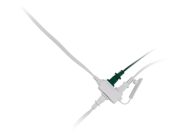 Monoprice 16/2 SPT-2 3-outlet Household Extension Cord - 6 Feet - White Ideal For Small Appliances At Home And For Connecting Holiday Lights