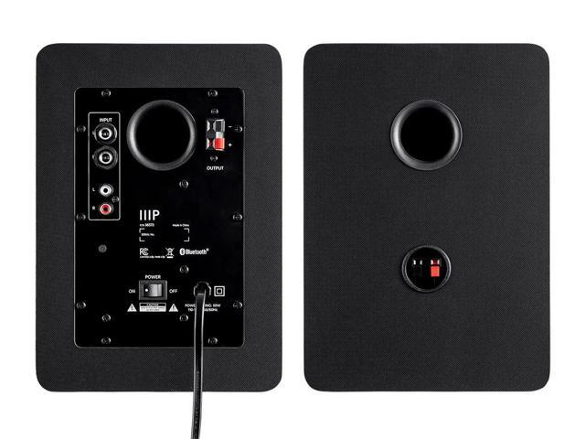 Monoprice DT-5BT 60-Watt Multimedia Desktop Powered Speakers With Bluetooth For Home, Office, Gaming, Or Entertainment Setup
