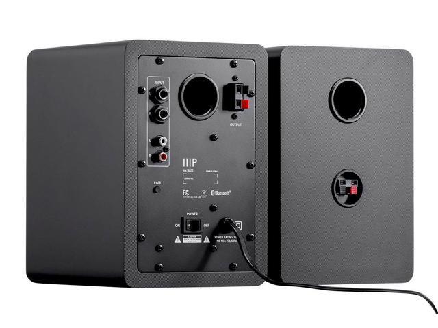 Monoprice DT-4BT 60-Watt Multimedia Desktop Powered Speakers With Bluetooth For Home, Office, Gaming, Or Entertainment Setup