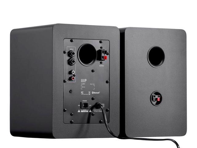 Monoprice DT-5BT 60-Watt Multimedia Desktop Powered Speakers With Bluetooth For Home, Office, Gaming, Or Entertainment Setup