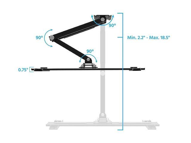 Monoprice Outdoor Full Motion TV Wall Mount Bracket For TVs 32in to 100in Max Weight 110 lbs VESA Patterns Up to 200x200 to 400x400 - image 5