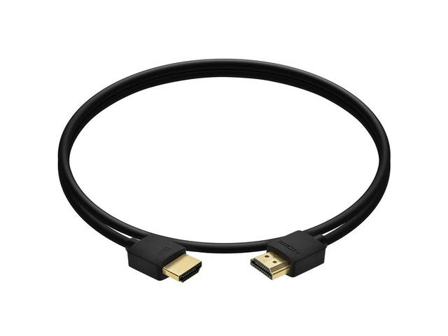 Monoprice 8K HDMI Cable - 2 Feet - Black Ultra High Speed, 8K@60Hz & 4k@120Hz, Dynamic HDR, 48Gbps, eARC, Compatible with PS 5 / PS 5 Digital...