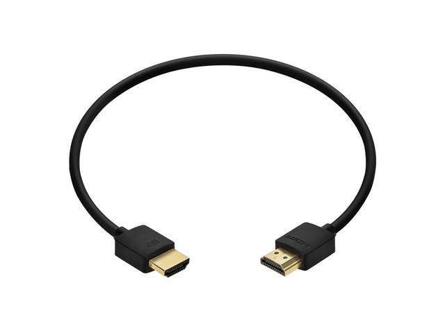 Monoprice 8K HDMI Cable - 1 Feet - Black Ultra High Speed, 8K@60Hz & 4k@120Hz, Dynamic HDR, 48Gbps, eARC, Compatible with PS 5 / PS 5 Digital...