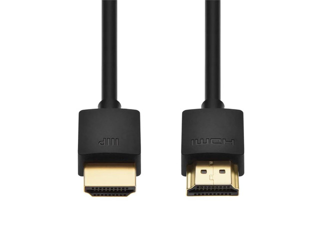 Monoprice Ultra 8K High Speed HDMI Cable - 3 Feet - Black (5 Pack) 48Gbps, 8K@60Hz, Dynamic HDR, eARC, Supports 3D Video and Multiview Video