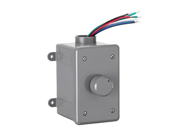 Monoprice OVC100 Rotary 100-Watt Outdoor Volume Control With Auto Impedance Matching and Weather Resistant Enclosure For Outdoor Applications - image 2