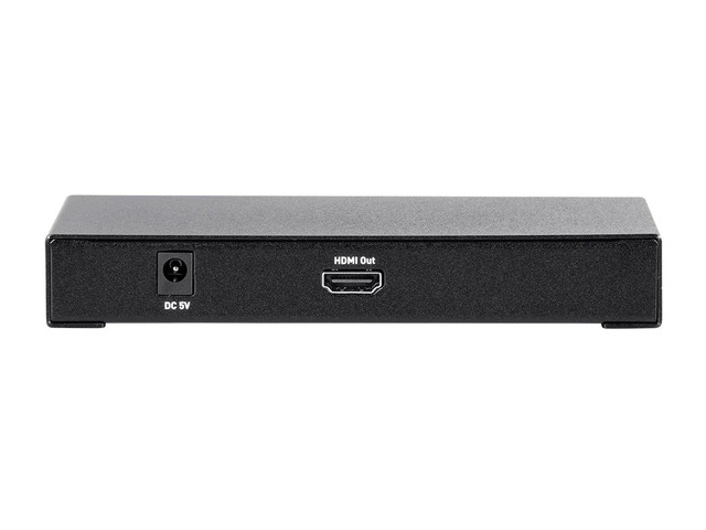 Monoprice Blackbird 4K@60Hz Multi Video Input HDMI Converter, Mini DisplayPort, HDMI, VGA With 3.5mm Analog Audio, and USB Type-C Audio/Video Inputs