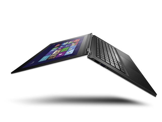 Lenovo Yoga 13 Ultrabook - Windows 8.1 Pro - Intel Core i7-3517U, 8GB RAM, 128GB SSD, 13.3' Multi-Touch HD+ IPS Display (1600x900), Silver Grey