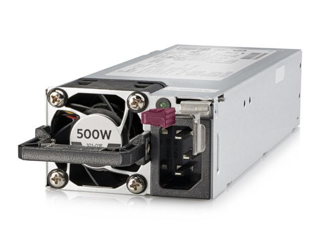 HPE 500W Flex Slot Platinum Hot Plug Low Halogen Power Supply Kit - 230 V AC, 380 V DC - 865408-B21