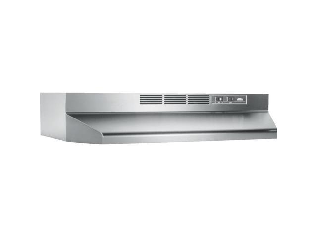 Photos - Cooker Hood Broan 412404 24 in. Non-Ducted Range Hood - Stainless Steel 