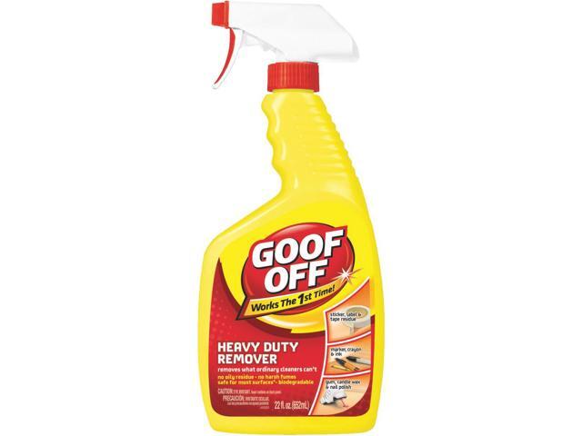 GOOF OFF FG659WM Heavy Duty Remover Degreaser, 22 Oz Trigger Spray Bottle,