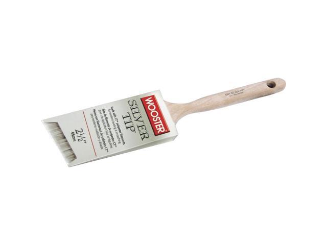 WOOSTER 5221-1 1/2 1-1/2' Angle Sash Soft, Silver CT Polyester Bristle, Paint