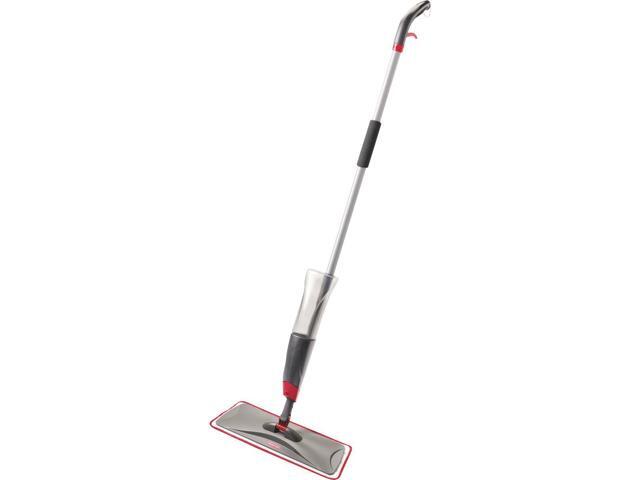 Rubbermaid Reveal Microfiber Spray Mop Kit Silver/Black Handle 2856049